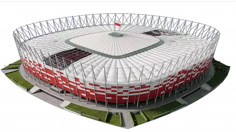 Pusty Stadion PGE Narodowy